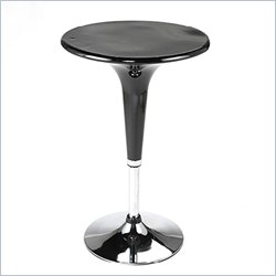 Eurostyle Clark Adjustable Bar/Counter Table in Black
