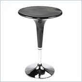 Eurostyle Clark Adjustable Bar/Counter Table in Black