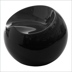 Eurostyle Digby Black Fiberglass Stool