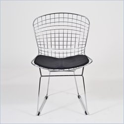 Eurostyle Radman Leatherette Seat Cushion Dining Side Chair