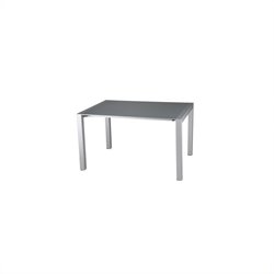 Eurostyle Delroy Casual Dining Table in Silver Lacquer