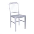 ADD TO YOUR SET: Eurostyle Camy Classic Dining Side Chair in Matte Aluminum