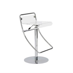 Eurostyle Angelo Low Back Adjustable Height Swivel Stool