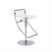 Eurostyle Angelo Low Back Adjustable Height Swivel Stool