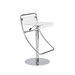 ItalModern Angelo Low Back Adjustable Height Swivel Stool