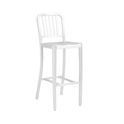 Eurostyle Camy Matte Aluminum Cafe Bar Height Stool