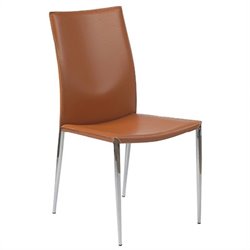 Eurostyle Max Leather Dining Side Chair