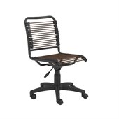Eurostyle Bungie Low Back Office Chair in Brown/Graphite Black