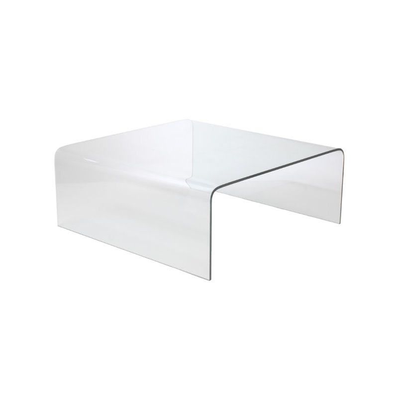 Eurostyle 38503 Ginny Coffee Table Clear Glass