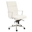 ADD TO YOUR SET: Eurostyle Leif High Back Office Chair in White/Chrome