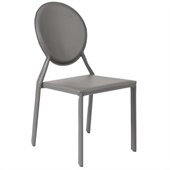 Eurostyle Isabella Side Chair in Gray