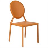 Eurostyle Isabella Side Chair in Orange