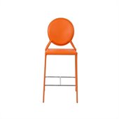 Eurostyle Isabella-C Counter Chair in Orange