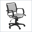 ADD TO YOUR SET: Eurostyle Bungie Flat Mid Back Chair in Silver/Graphite Black
