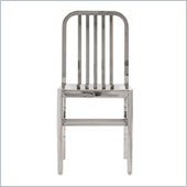 Eurostyle Sandi Side Chair in Stainless Steel 201