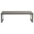 ADD TO YOUR SET: Eurostyle Abby Coffee Table in Gray Lacquer