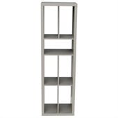 Eurostyle Ryn Shelving Unit in Gray Lacquer