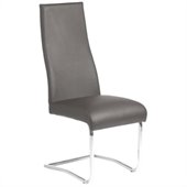 Eurostyle Rooney High Back Chair in Brown