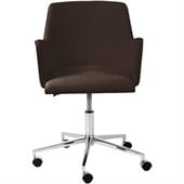 Eurostyle Sunny Office Chair in Brown/Chrome