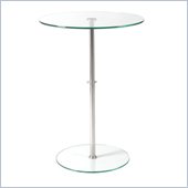 Eurostyle Raina Bistro Table in Clear