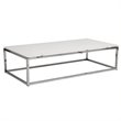 ADD TO YOUR SET: Eurostyle Sandor Coffee Table in Pure White Glass/Chrome