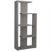 Eurostyle Robbie Shelving Unit in Gray Lacquer