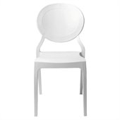 Eurostyle Vasska Side Chair in White