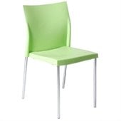 Eurostyle Yeva Side Chair in Green