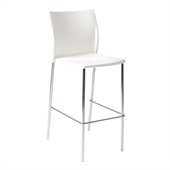 Eurostyle Yeva-B Bar Chair in White