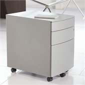 Eurostyle Floyd PPF Filing Cabinet in Silver