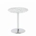 Eurostyle Tammy Side Table in Marble