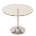 Eurostyle Talia Round Dining Table in Clear