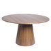 Eurostyle Wesley Round Pedestal Dining Table in Walnut