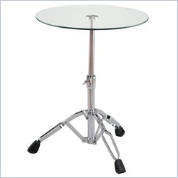 ItalModern Dino Contemporary Round End Table
