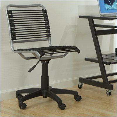 Eurostyle Beetle Low Back Black/Aluminum Office Chair