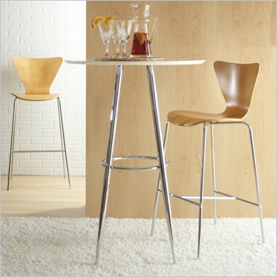 Eurostyle Bob Pub Table in Black or White