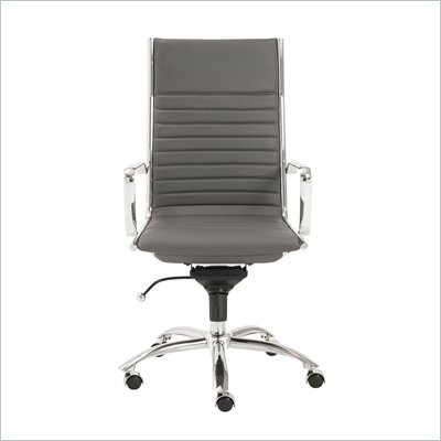 Eurostyle Dirk High Back Office Chair in Gray