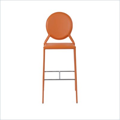 Eurostyle Isabella-B Bar Chair in Orange
