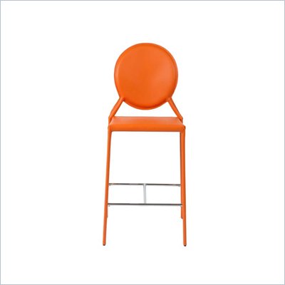 Eurostyle Isabella-C Counter Chair in Orange