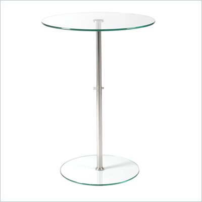 Eurostyle Raina Bistro Table in Clear