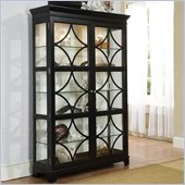 Pulaski Oxford Black Curio Cabinet