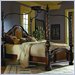 Pulaski Casa Cristina Canopy Bed in Rich La Habana Finish