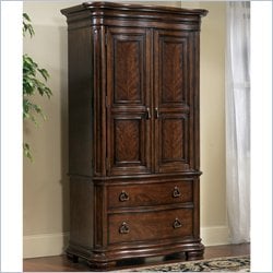 Pulaski Toscano Vialetto TV/Wardrobe Armoire in Antique Toscano Vialetto Finish
