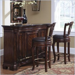 Pulaski Toscano Vialetto Bar with 2 Bar stool