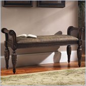 Pulaski Accents Bench in Sherry