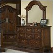 Pulaski Timber Heights Triple Dresser with Mirror