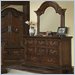Pulaski Timber Heights Triple Dresser with Mirror