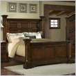 Pulaski Timber Heights Poster Bed in Rich Cherry Finish