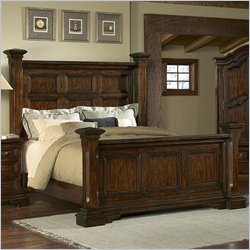Pulaski Timber Heights Poster Bed in Rich Cherry Finish