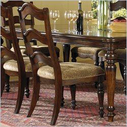 Pulaski Timber Heights Fabric Side Chair in Timber Heights Finish